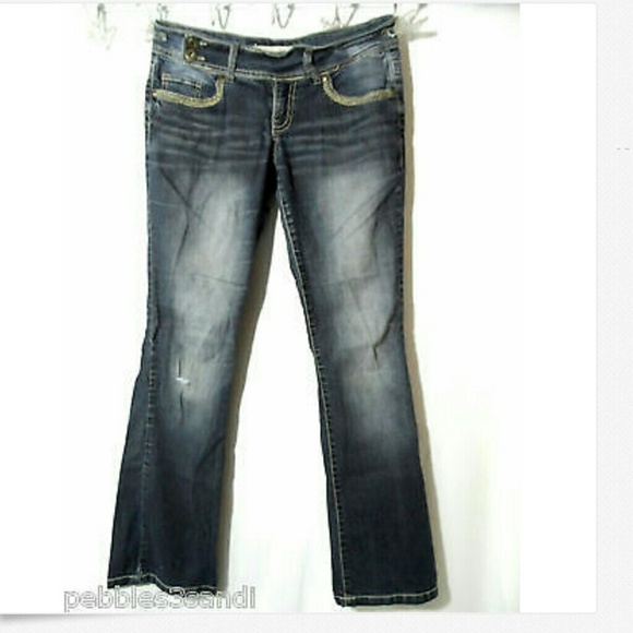 FREESTYLE REVOLUTION Jeans 5 Dark distressed denim - Picture 1 of 8